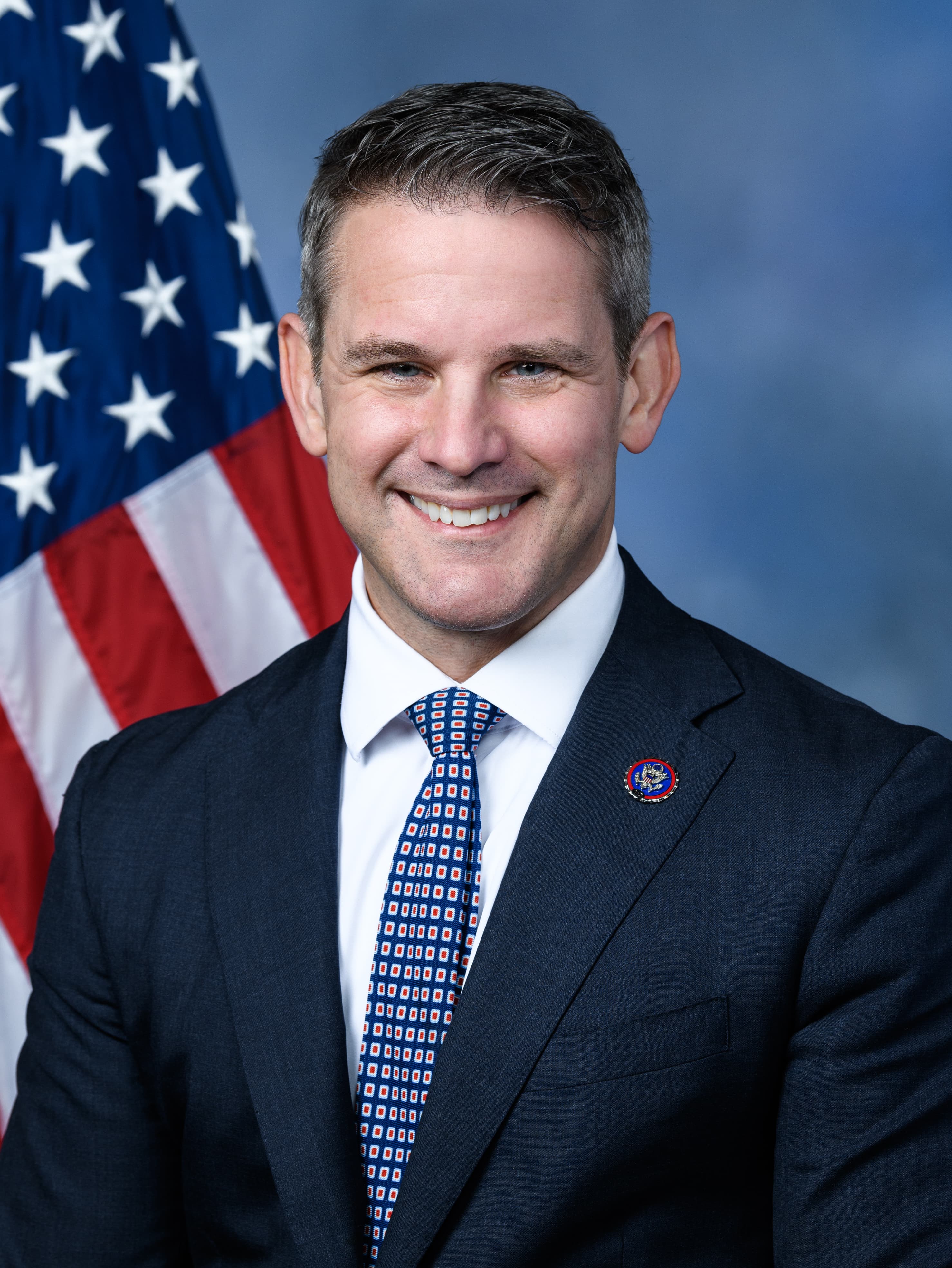 Official U.S. House portrait of Adam Kinzinger, 117th Congress