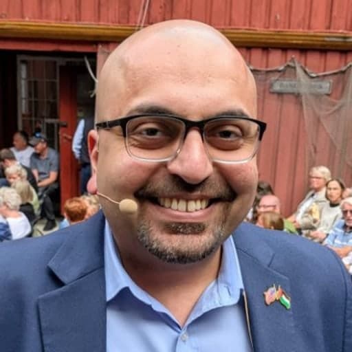 Portrait of Ahmed Fouad Alkhatib