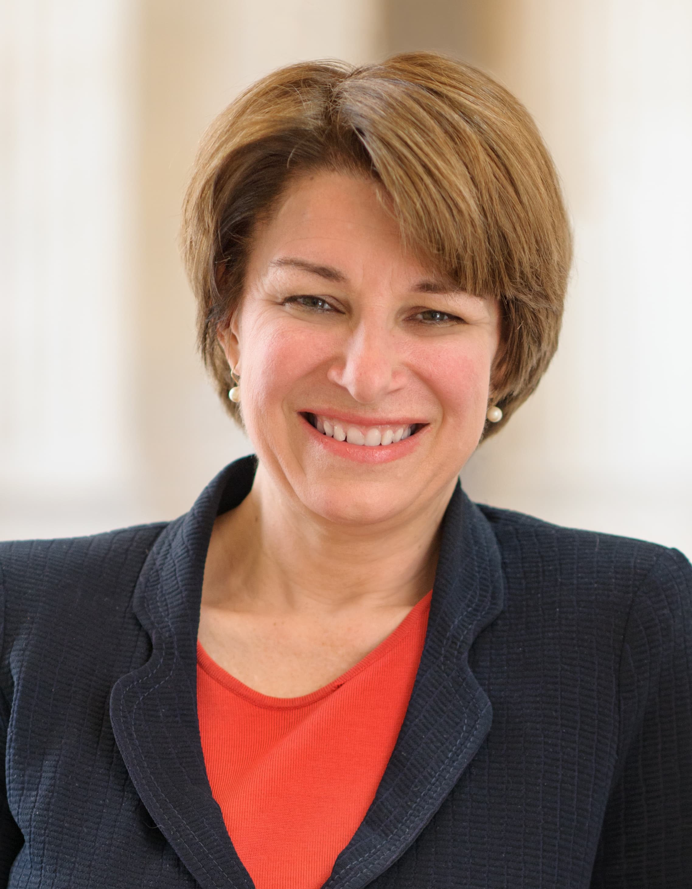 Official Senate portrait of Amy Klobuchar