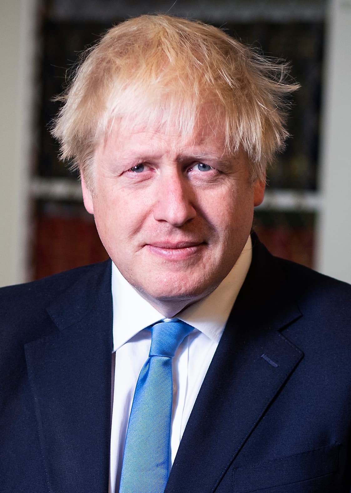 Official portrait of Boris Johnson as Prime Minister