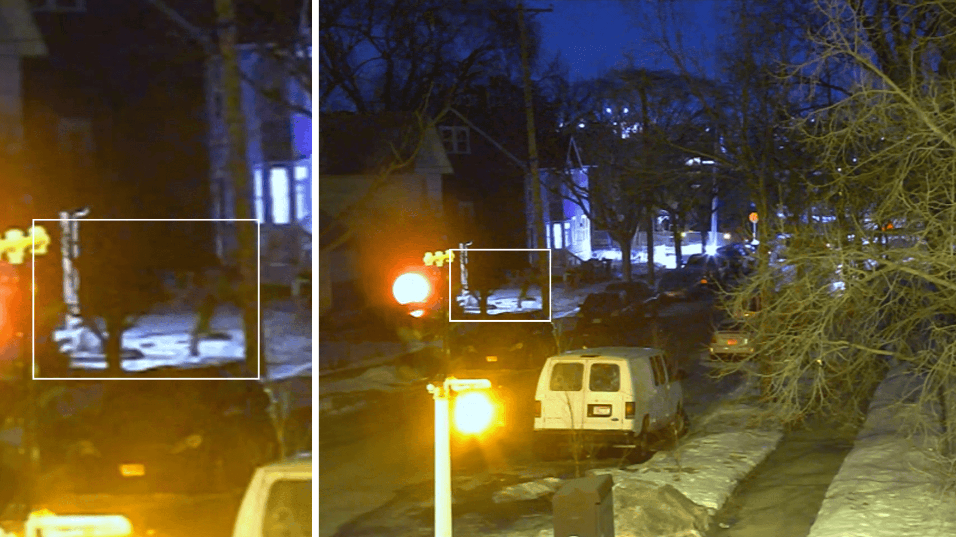 Minneapolis surveillance footage showing a federal agent running toward a man outside a north Minneapolis home before Julio Cesar Sosa-Celis was shot.