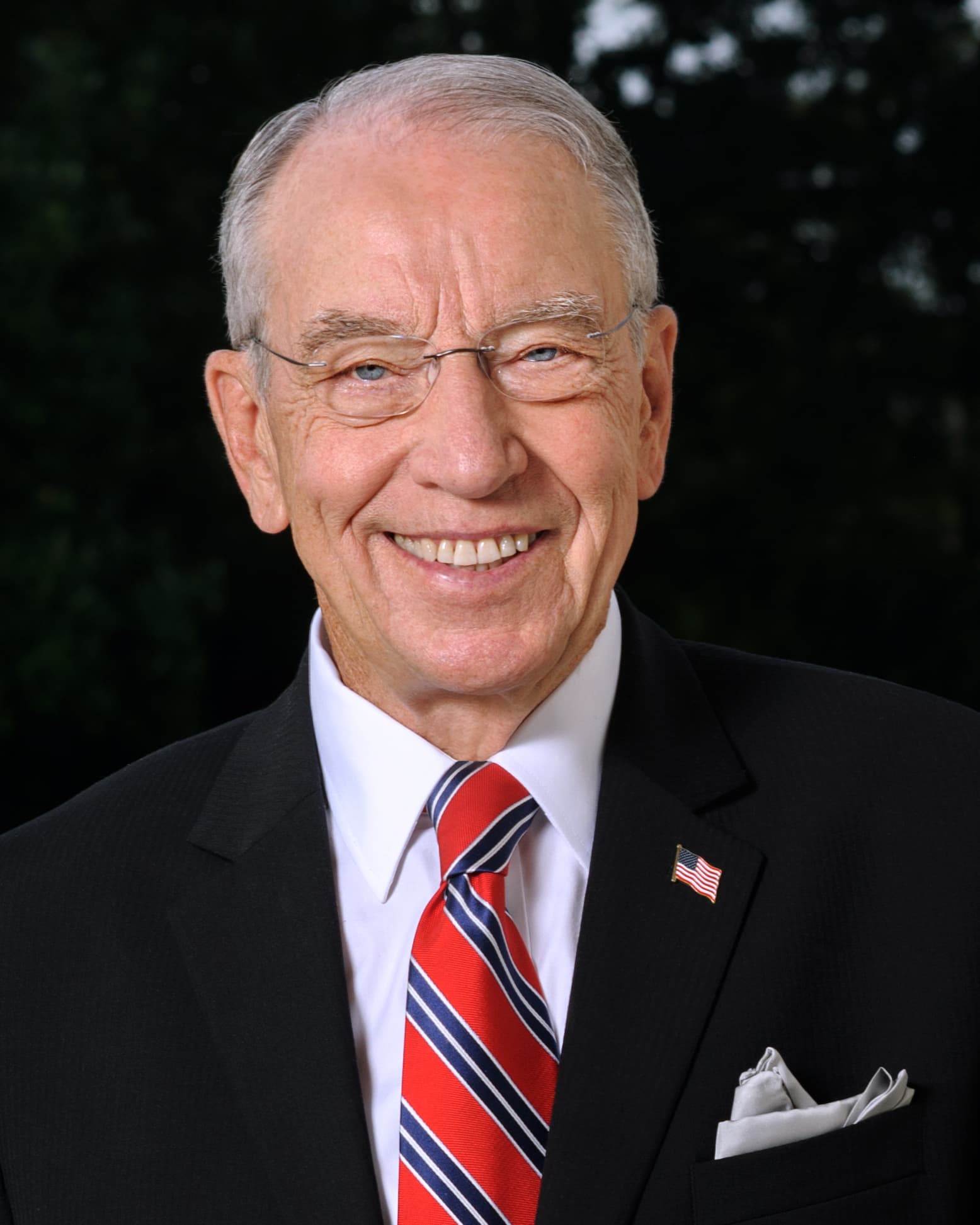 Official portrait of Chuck Grassley