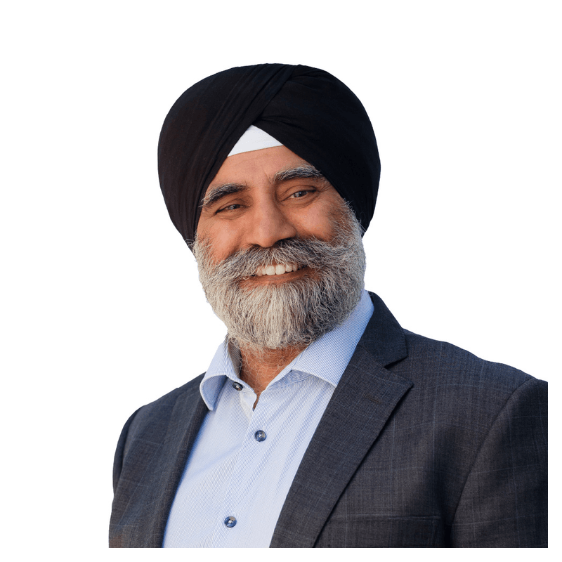 Baltej Singh Dhillon in a 2024 campaign portrait.