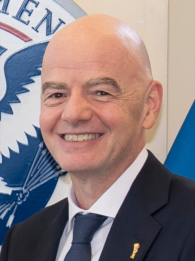 Gianni Infantino portrait.