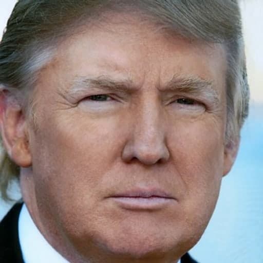 Portrait of Donald Trump