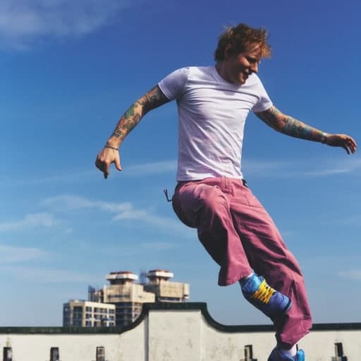 Portrait of Ed Sheeran
