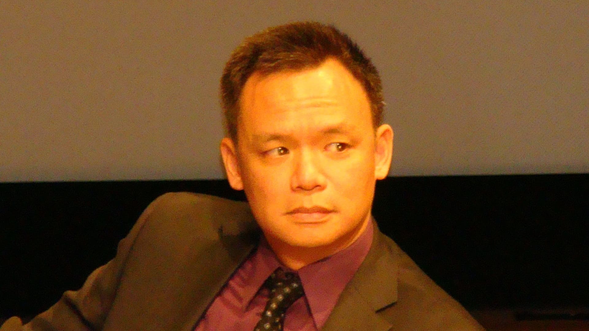 Edward Wong speaking at an event