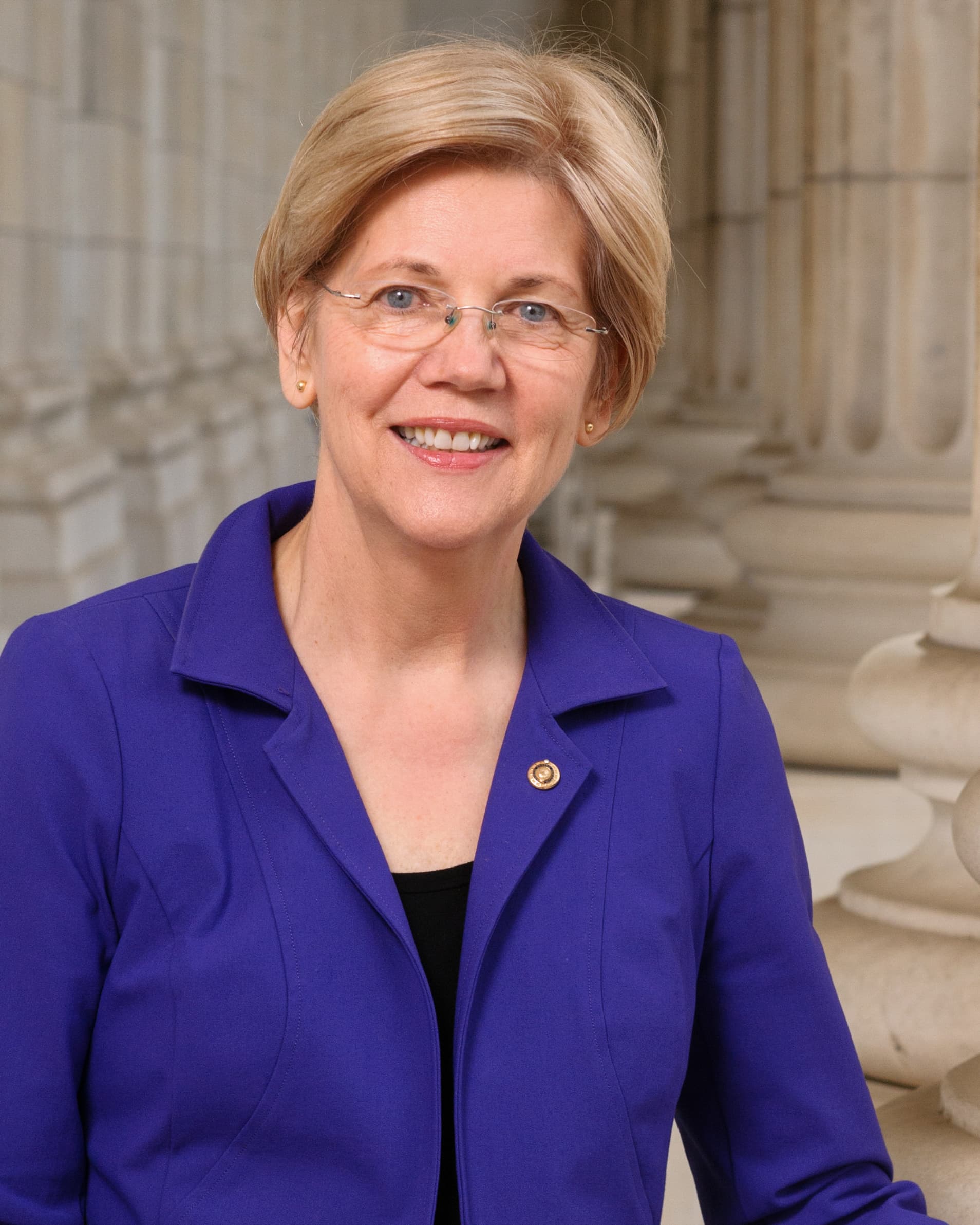 Elizabeth Warren official Senate portrait