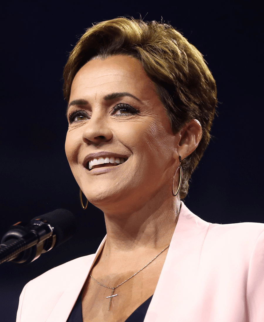 Kari Lake speaking in Glendale, Arizona, August 2024