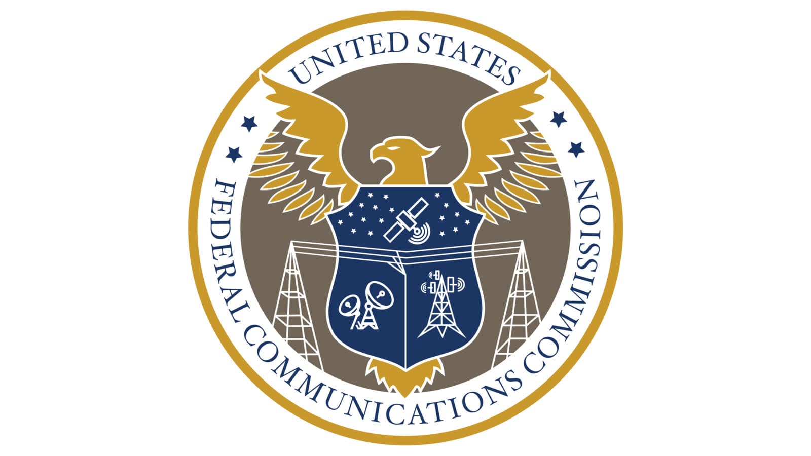 Seal of the U.S. Federal Communications Commission.