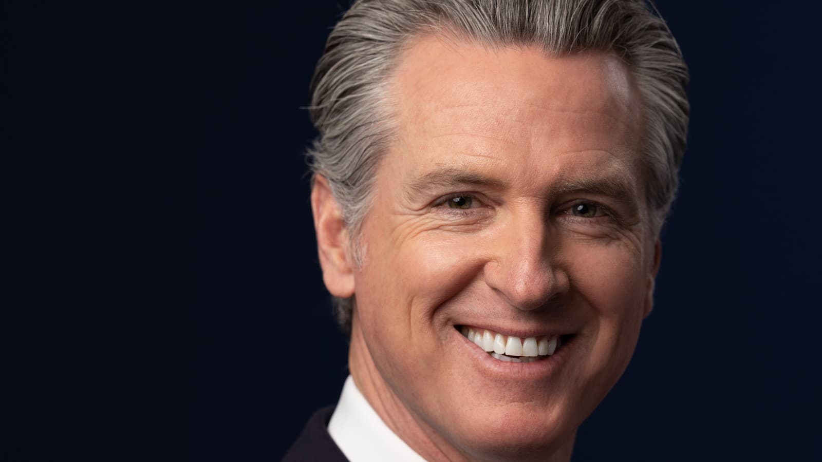 Gavin Newsom in his 2026 official portrait.