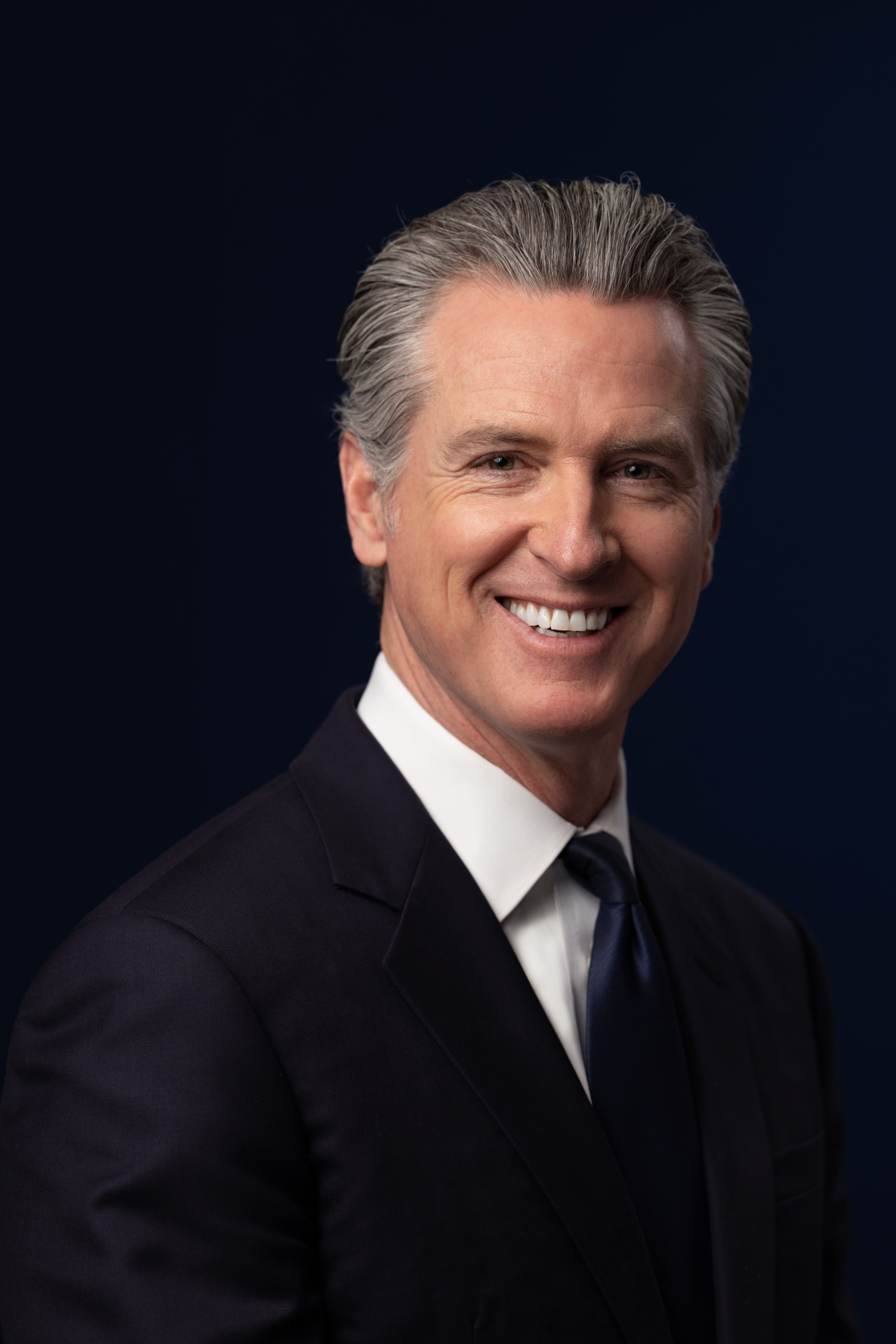 Gavin Newsom 2026 official gubernatorial portrait