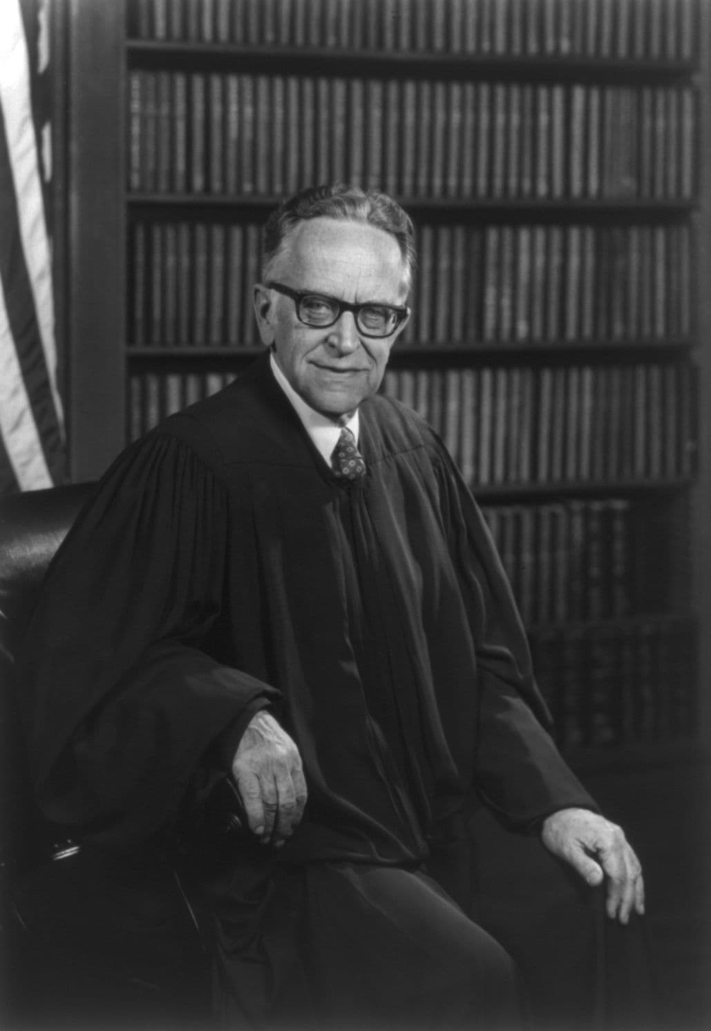 Official portrait of Justice Harry A. Blackmun, 1976