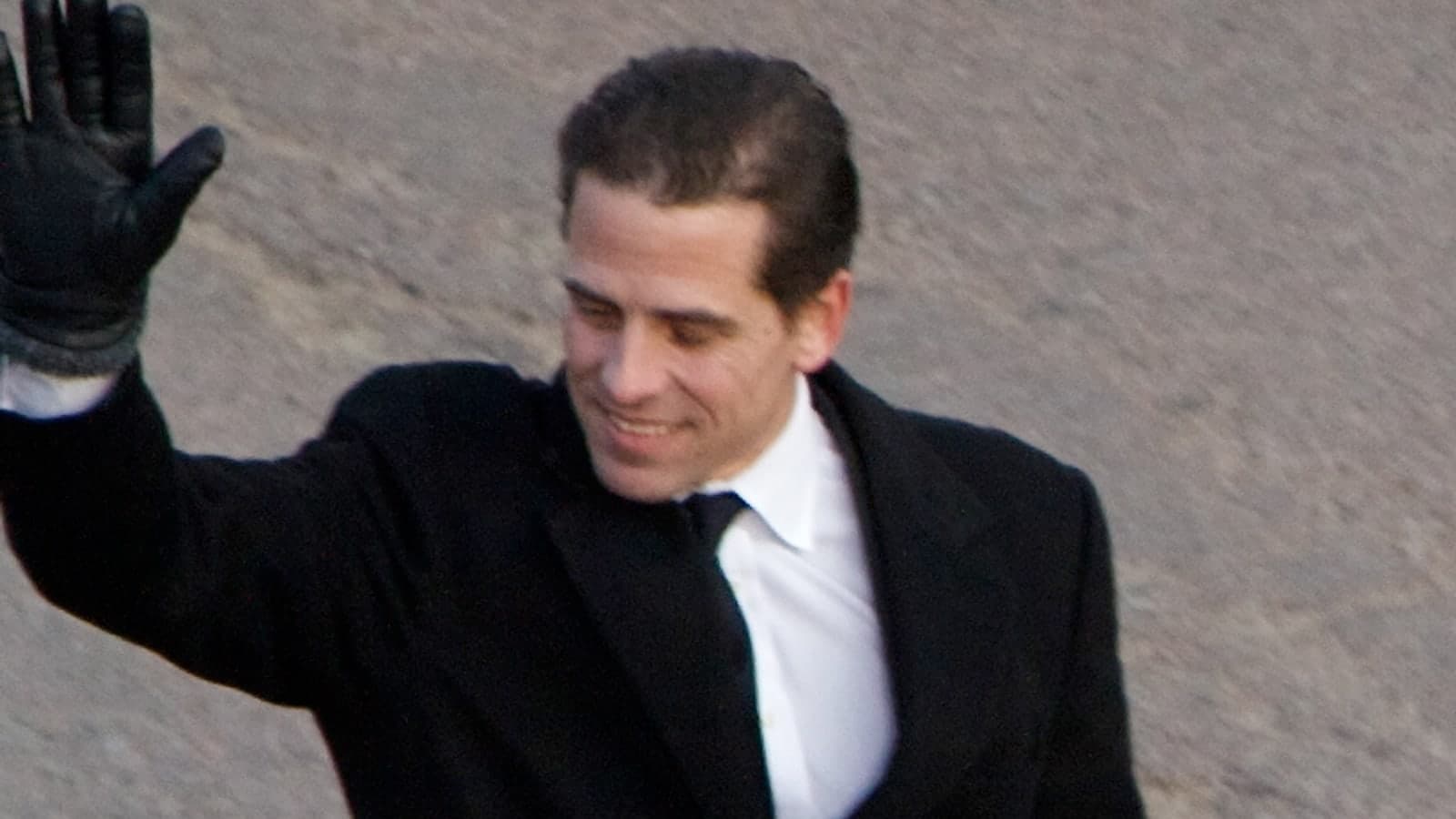 Hunter Biden at the 2009 presidential inaugural parade