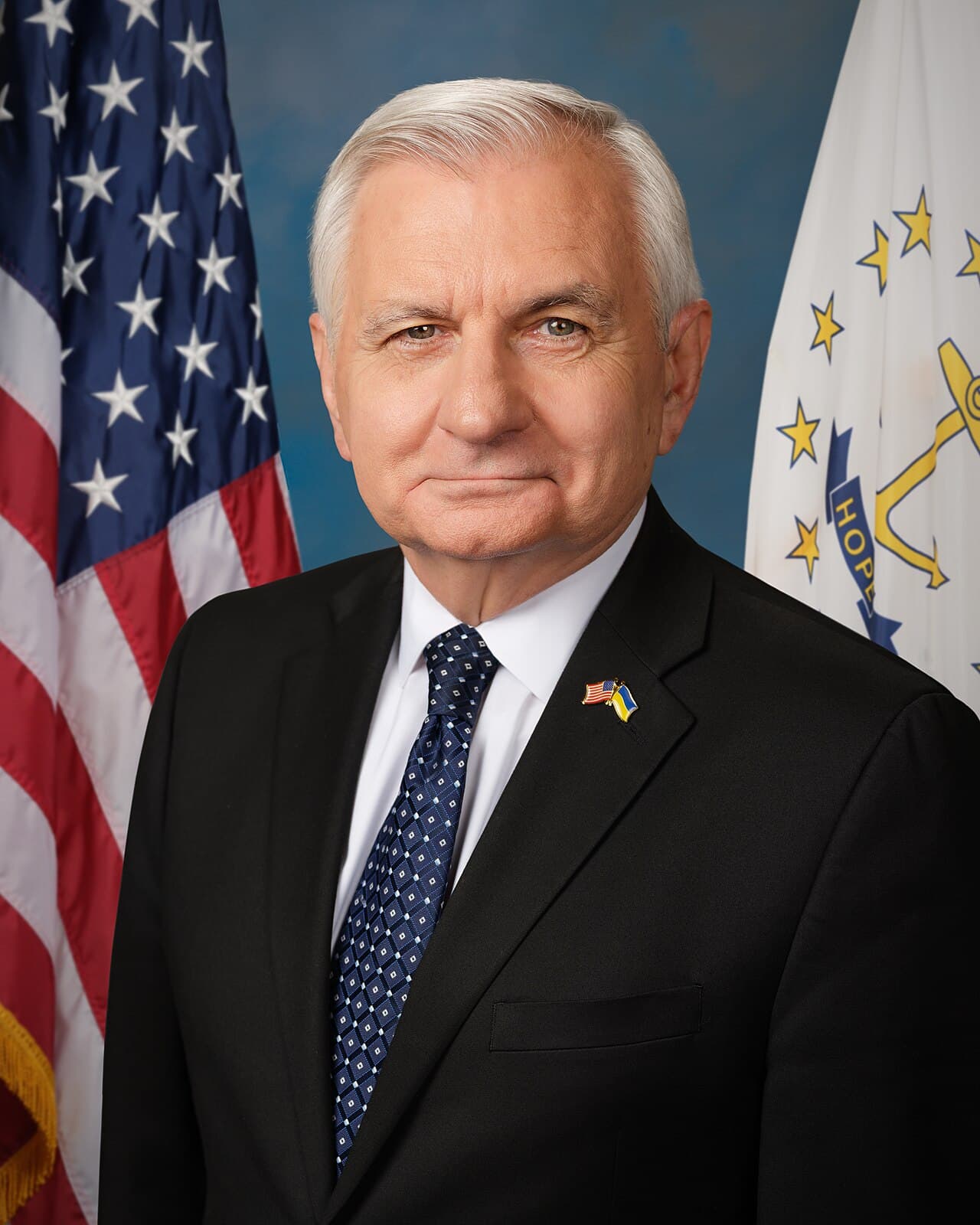 Official Senate portrait of Jack Reed