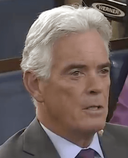 Fox News anchor John Roberts at the White House, 2020