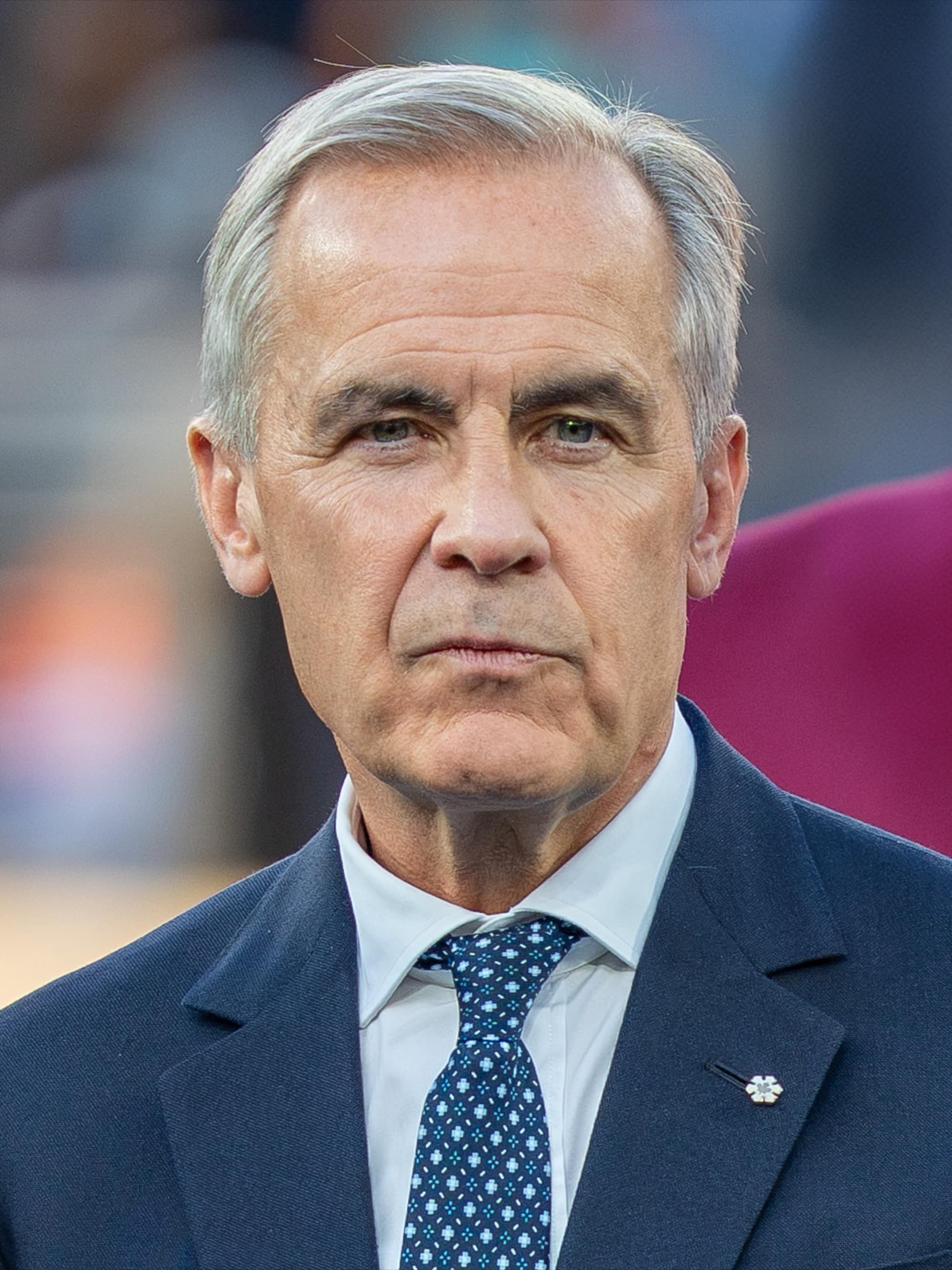 Close-up portrait of Prime Minister Mark Carney