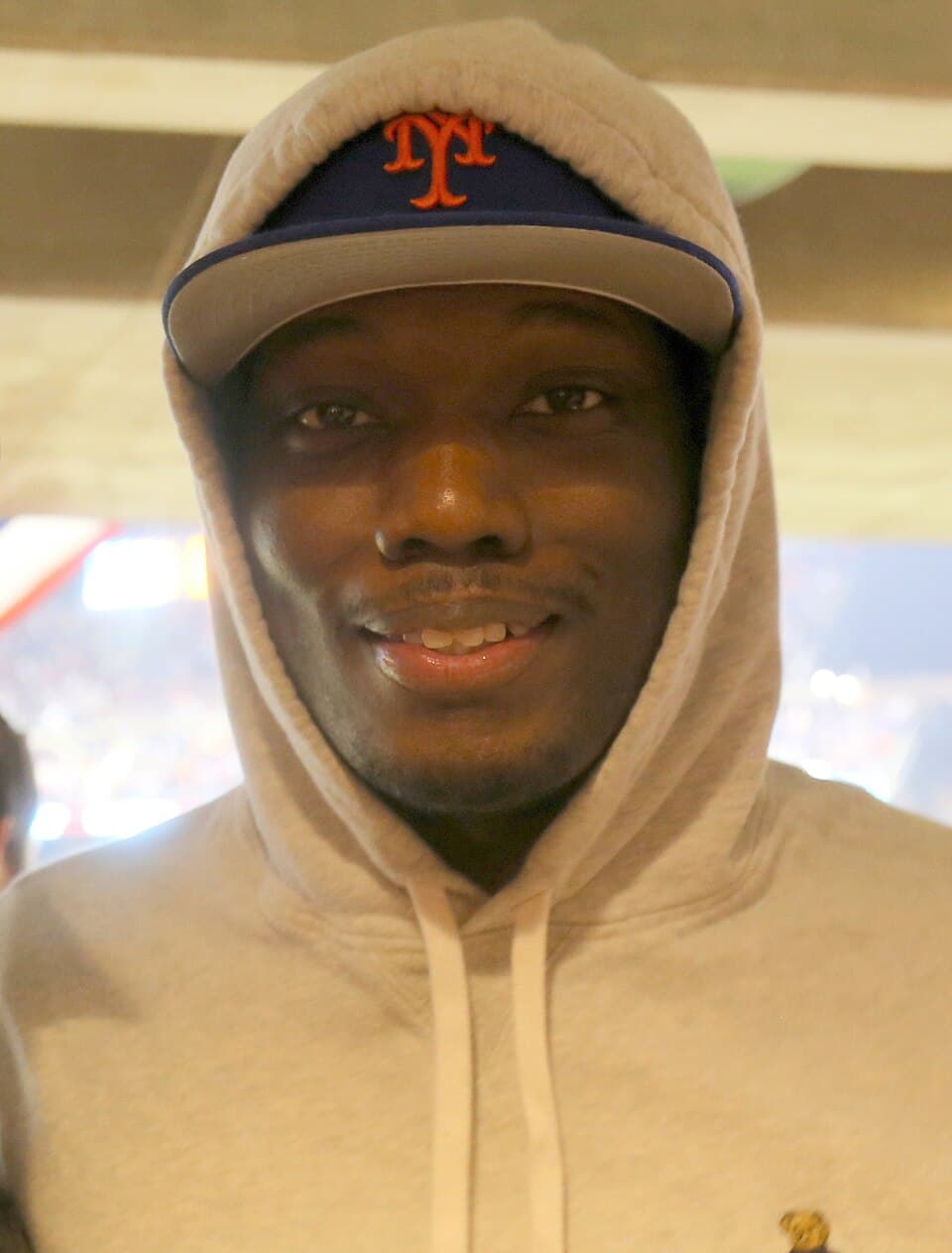 Michael Che at Citi Field in 2015