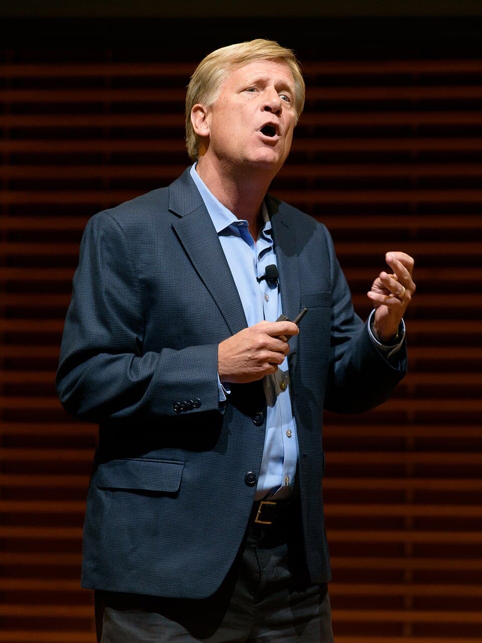 Michael McFaul speaking at Stanford University in October 2024.