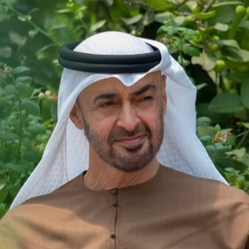 Portrait of Mohammed bin Zayed Al Nahyan