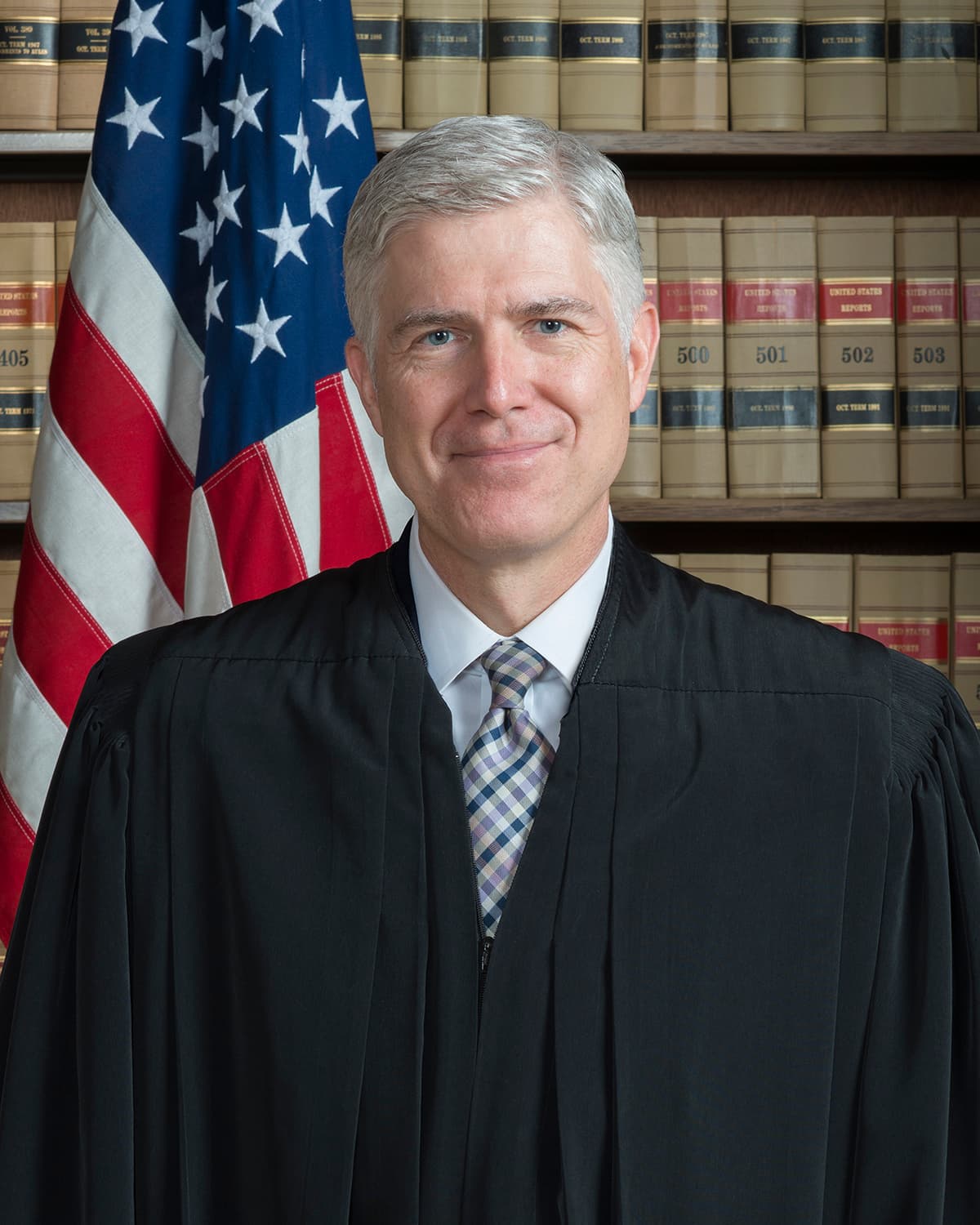 Official portrait of Associate Justice Neil Gorsuch