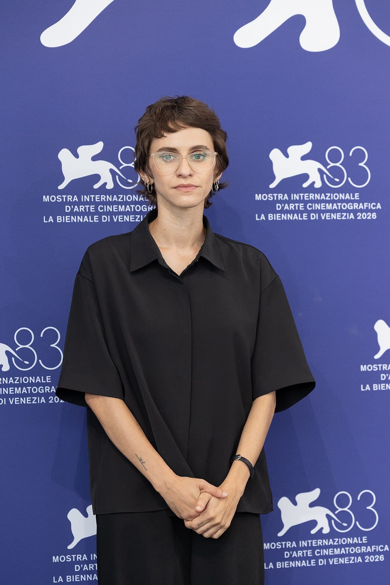 Rachel Szor at a photocall at the Venice International Film Festival in September 2026.
