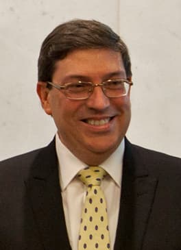 Portrait of Bruno Rodríguez Parrilla