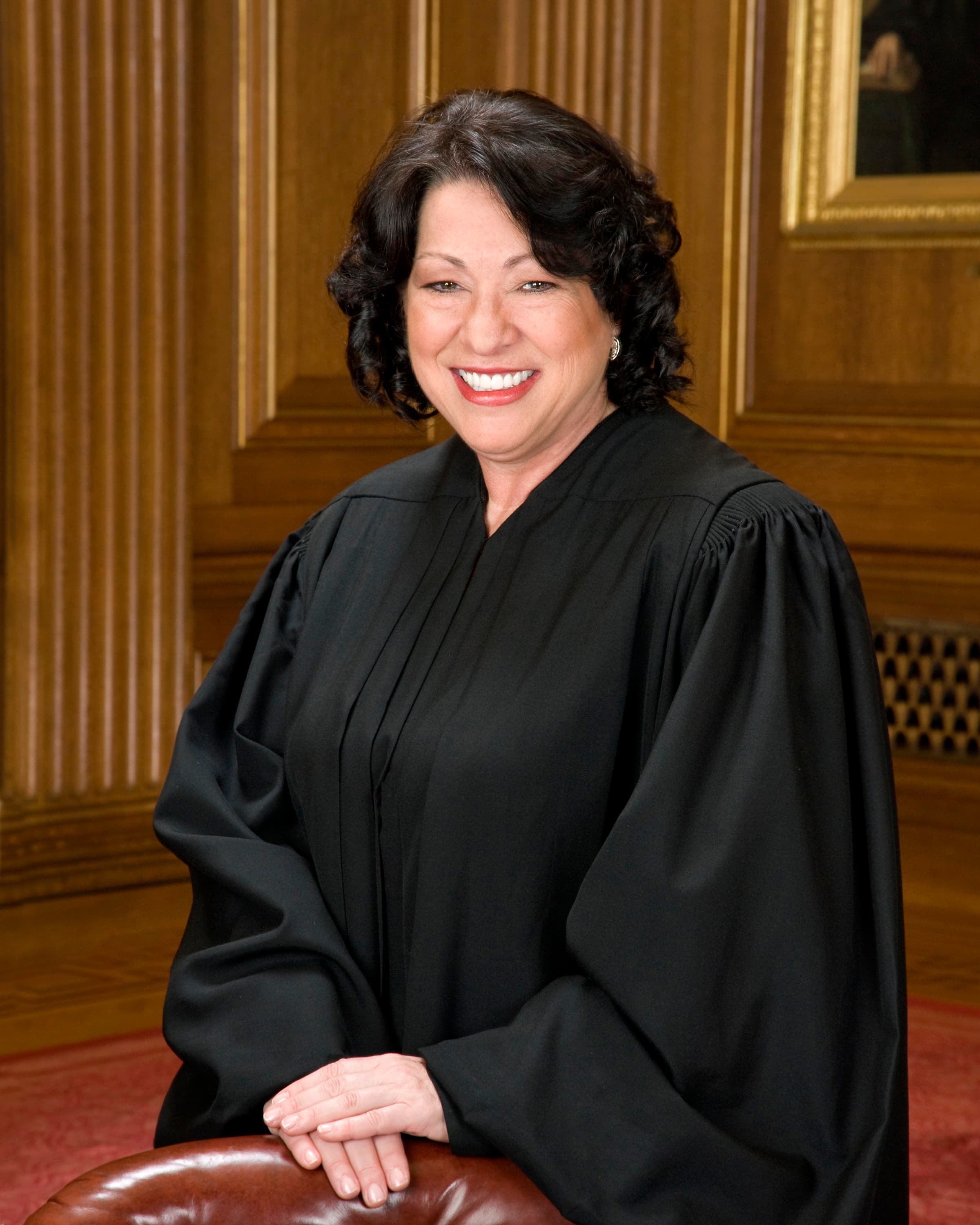 Official portrait of Associate Justice Sonia Sotomayor