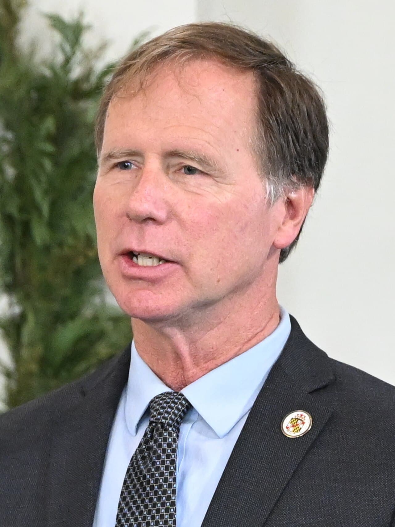 Steuart Pittman at the Maryland Electoral College meeting in Annapolis, 2024