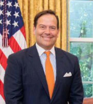 Steve Cortes in the Oval Office in 2019