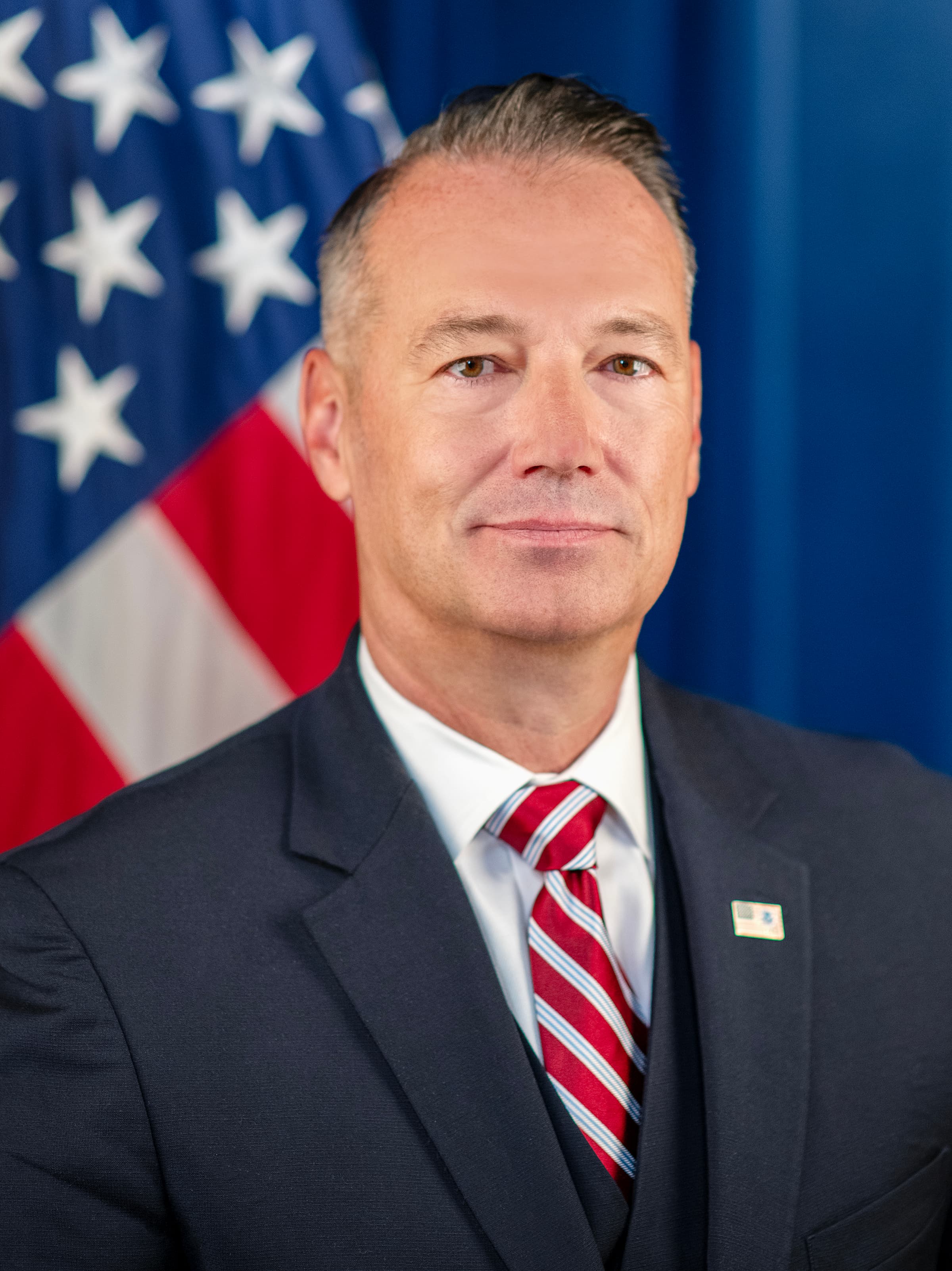 Official portrait of Acting ICE Director Todd M. Lyons