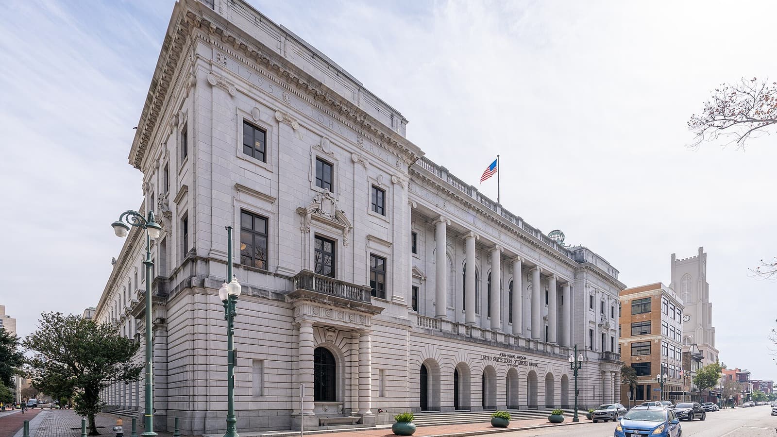 The John Minor Wisdom U.S. Court of Appeals Building in New Orleans.