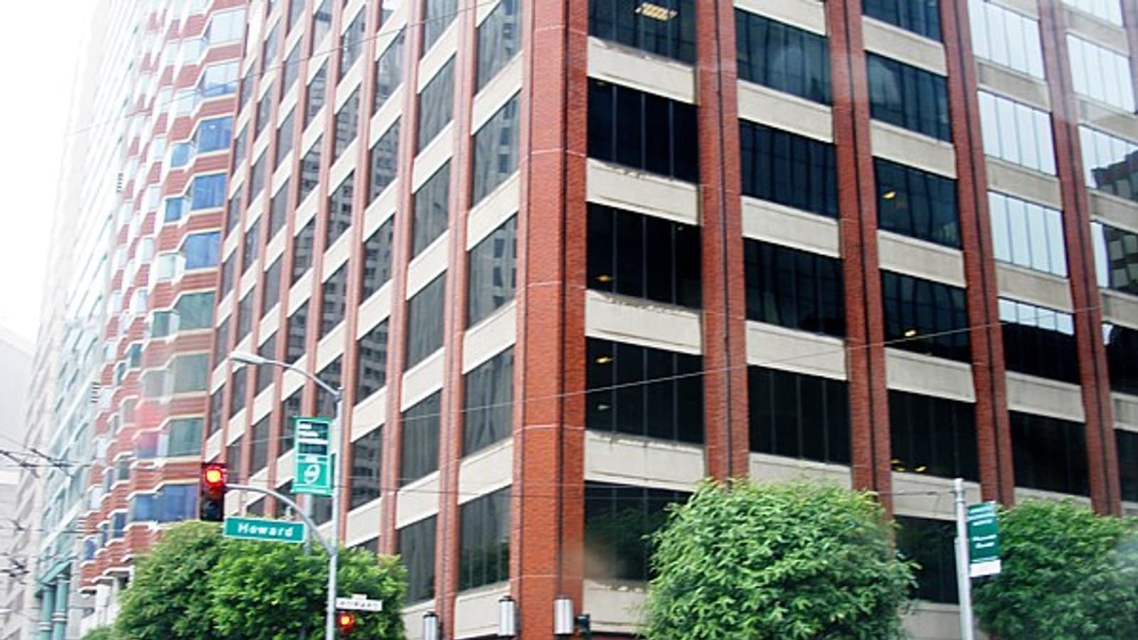 The office building at 180 Howard Street in San Francisco, historically home to the State Bar of California.