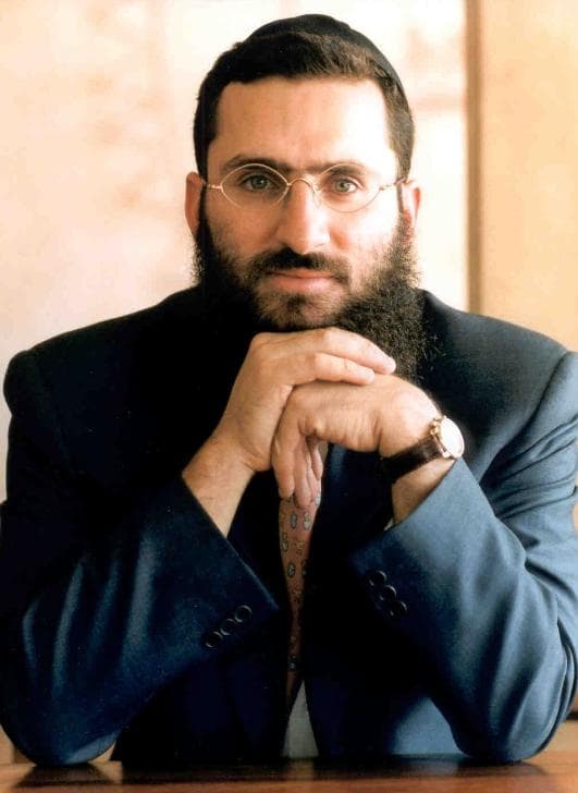 Portrait of Rabbi Shmuley Boteach