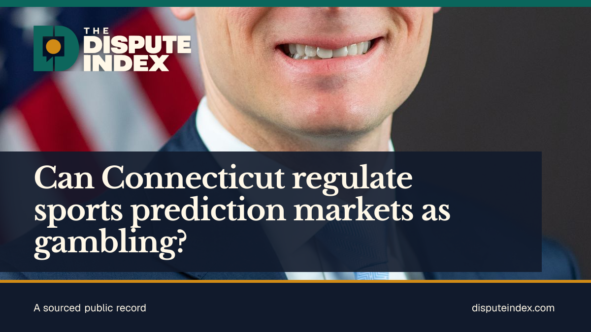Share card: Can Connecticut regulate sports prediction markets as gambling?