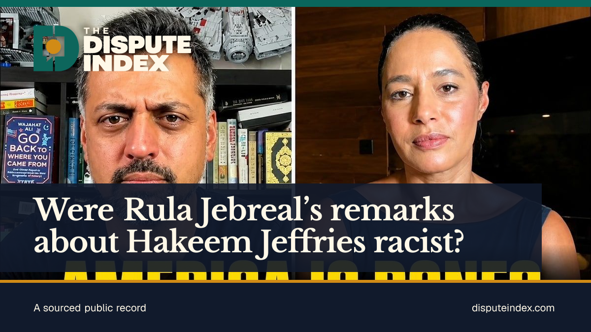 Share card: Were Rula Jebreal’s remarks about Hakeem Jeffries racist?