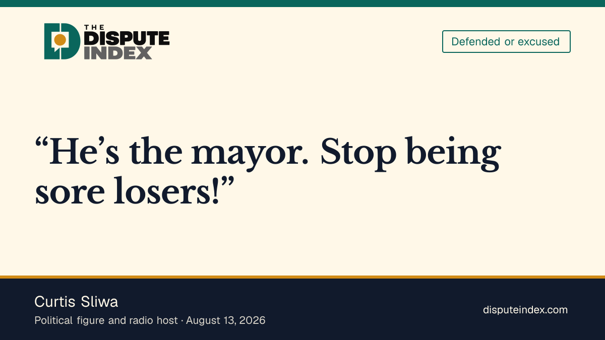 Quote card: Curtis Sliwa, Curtis Sliwa calls effort to bar Mamdani from 9/11 event ridiculous