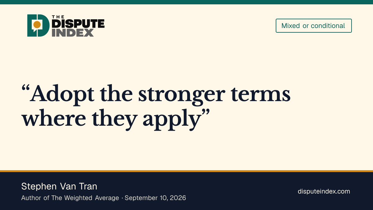 Quote card: Stephen Van Tran, Stephen Van Tran supported adopting the stronger school-AI terms, but urged districts to verify product coverage and contracts before expanding student-facing deployment
