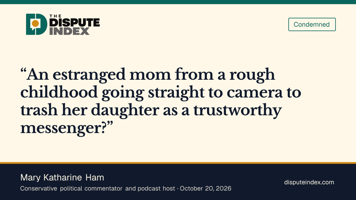 Quote card: Mary Katharine Ham, Mary Katharine Ham criticizes using Acton's estranged mother in the ad