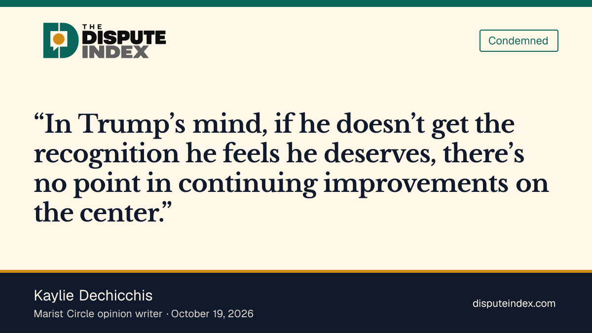 Quote card: Kaylie Dechicchis, Dechicchis criticizes putting recognition ahead of improvements