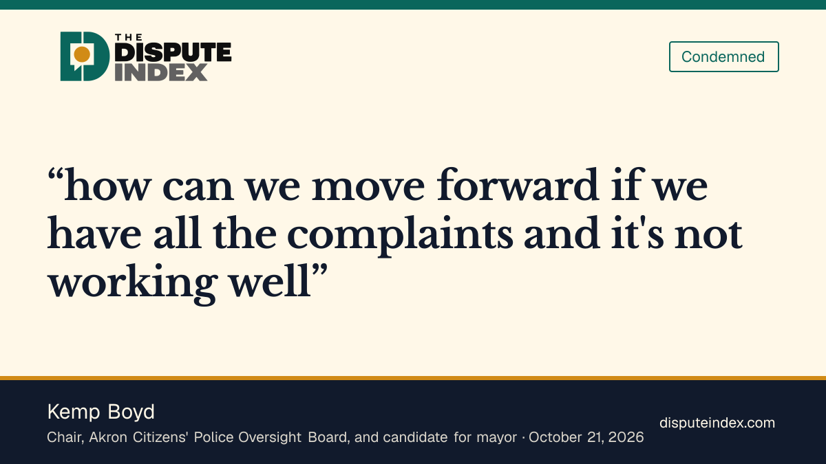 Quote card: Kemp Boyd, Kemp Boyd questions continued Flock use amid residents' concerns