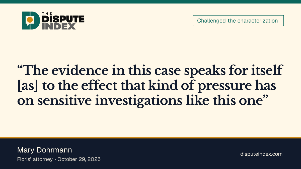 Quote card: Mary Dohrmann, Dohrmann challenges the presentation of Floris' answers